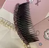 Peine para Flequillo con Pedrería Pasador de Pelo Pinza de Pelo Rizado de Gama Alta Nuevo Estilo 2025 Peine para Flequillo de la Parte Posterior de la Cabeza Accesorios para el Cabello Pasador
