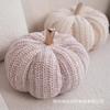 Almofada de Boneca de Lã Abóbora Estilo Nórdico INS Macia e Ceroso Enfeites Decorativos Simples Estilo Retrô Francês para Casa e Loja