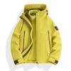 Chaqueta Trabajo Personalizado Logo Impreso Ropa de Trabajo Exterior Montañismo Senderismo Tres en Uno Chaqueta de Terciopelo Australiano Bordar