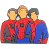 Serie Spiderman, zapatos con agujeros, hebilla de zapato con flores, hebilla de zapato desmontable decorativa de PVC, punto transfronterizo, explosión de Amazon