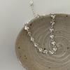 Pulseira feminina requintada estilo coreano com contas de ágata preta prateada, design de nicho que combina com tudo, presente de alta qualidade para namoradas, pulseira para atacado