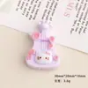 Acessórios de Resina DIY Desenho Animado, Gato Guitarra Cola de Chantilly Grampo de Cabelo, Capa de Celular, Fivela de Sapato, Chaveiro, Acessórios de Pingente