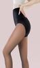 Leggings Transparentes Cor da Pele Pretos para Mulheres, Leggings Base Transparentes Falsos Efeito Nude para Primavera e Outono, Meia-Calça Preta Grossa com Forro de Lã para Outono e Inverno