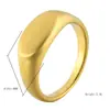 Anillo Cruzado Simple de Acero de Titanio de Alta Calidad Superficie Lisa Se Puede Grabar Accesorios para Anillo de Dedo