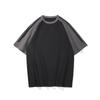 Camiseta de Manga Corta Jianheng Puntada de Trapo Ropa de Secado Rápido para Hombre Camiseta de Tacto Fresco Verano Media Manga Holgada Marca de Moda Media Manga Deportiva