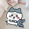 Alfombra Linda de Expresión de Dibujos Animados para Dormitorio, Junto a la Cama, Alfombra Linda, Cachemira Engrosada, Felpudo, Alfombra para Piso de Sofá de Sala de Estar