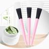 Suministro de fábrica empaque individual polvo Barra pelo blanco hueco brocha para mascarilla brocha de maquillaje herramienta para mascarilla DIY brocha de belleza