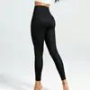 Calça Legging de Yoga Estampada de Cintura Alta para Mulheres com Costuras, Controle de Barriga, Ajustada ao Corpo para Academia, Adequada para Corrida ao Ar Livre e Esportes