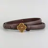 2026 Nuevo Estilo Cinturón Fino Decorativo Pequeño de Cuero para Mujer Jeans Vestido Cinturón Delgado Versátil Estudiante Estilo Coreano Moderno en Stock