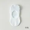 Meias de Yoga de Algodão Algodão Puro Antiderrapantes Silicone Fitness Indoor Pilates Meias Curtas Femininas Sem Costura Costas Abertas Meias Esportivas