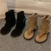 Sandalias de Mujer para Uso en Exteriores, Nuevo Estilo de Nicho Versátil Verano 2026, Sandalias Planas Casuales de Dedo Goma, Botas Romanas Abiertas