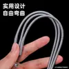 Enhebrador Multifuncional Herramienta Flexible Cuerda Elástica para Cintura de Pantalones Ayuda de Cinta de Tejido Enhebrador de Resorte