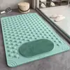 Alfombrilla de Piso para Baño, Alfombrilla Impermeable Antideslizante para Baño, Alfombrilla Anticaídas para Inodoro y Tina, Alfombrilla para Pies de Ducha de Hotel