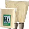 Cubierta anticongelante para plantas, gruesa y de gran venta transfronteriza, cubierta protectora anticongelante para plantas de invierno, cubierta no tejida cálida y resistente al frío.