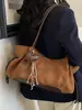 Bolso de mano plisado retro de alta costura estilo coreano para mujer, elegante bolso de hombro para el día a día, bolso de moda de nicho a la moda para llevar debajo del brazo