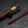 Conjunto de Hashis Caixa de Presente Hashis de Ano Novo Hashis do Cliente de Liga Multi-Liga Hashis de Liga Vinho Tinto Estilo Japonês Hashis da Sorte
