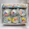 Juguete squishy creativo de bollo al vapor y bola de sésamo, alto atractivo estético, linda simulación realista de comida, juguete antiestrés para niños