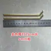 Ganchos para Exhibidor de Tablero Perforado para Colgar Joyería, Calcetines y Aretes, Ganchos para Tienda de Joyería Dorados y Plateados, Resistentes a la Corrosión
