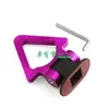 Gancho de remolque para coche transfronterizo universal pasta tipo V decoración de coche pegatina de coche gancho de remolque modificado patente