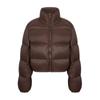 2024 Estilo Coreano para Mujer Suelto Talla Grande Cálido y a la Moda Invierno Nuevo Estilo Pequeño Americano Pan Grueso Ropa Exterior