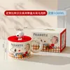 Taza Cerámica Grande con Licencia Oficial de la Serie Snoopy, Taza de Leche de Alto Valor Estético, Taza, Taza de Regalo