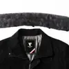 Chaqueta para Hombre 2026 Otoño/Invierno Cuello Alto con Cuello de Piel Desmontable, Integración Cuero-Piel, Casual de Negocios, Abrigo Engrosado y Cálido