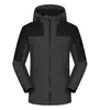 Chaqueta de Trabajo Estampado Personalizado Logo Otoño e Invierno Ropa de Trabajo Bordada Tres en Uno Exterior Resistente al Viento e Impermeable
