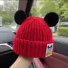Gorros para Bebé para Otoño e Invierno, Gorros de Lana Tejida Súper Lindos para Niños y Niñas, Gorros de Lana para Niños Estilo Invierno con Orejas de m