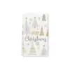 Paño de cocina navideño transfronterizo europeo y americano gofrado navideño de cocina absorbente paño de té multifuncional paño de limpieza para lavar platos