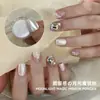Polvo lunar de moda para uñas, polvo de espejo mágico, explosiones, temperamento Joker, polvo satinado de alta calidad, delicados accesorios para uñas, venta al por mayor