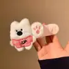Nuevos Pasadores de Pelo de Felpa de Dibujos Animados para Niñas Otoño/Invierno 2025 Pasadores de Esponja Pinzas para Flequillo Accesorios para el Cabello al por Mayor