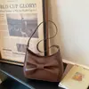 Bolso Texturizado para Mujer 2026 Nuevo Verano Retro Bolso de Hombro Cruzado de Moda Lazo Bolso Cuadrado Pequeño Bolso Pequeño