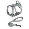 Coleira Nova para Cães Estilo Colete Peitoral para Animais de Estimação Peitoral de Peito Refletivo Respirável Corda para Passeio com Cães Corda para Cães Atacado