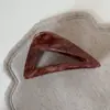 Pinza Grande para el Cabello con Patrón de Mármol Teñido Marrón Pinza de Nicho Elegante de Gama Alta Pinza de Tiburón Accesorios para el Cabello Estilo Nuevo