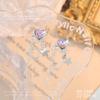 Popular on-line popular joias de unha novo amor liga diamante estrela pingente corrente prego diamante decoração acessórios