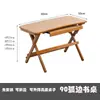 Mesa de estudo infantil é ajustável e dobrável, adequada para escrever e lição de casa, design simples para uso doméstico, conjunto de mesa e cadeira para aluno do ensino fundamental