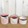 Vaso de Cerâmica Estilo Moderno Casa Escritório Sala de Estar Decoração Suave Decoração de Mármore Adereços de Fotografia