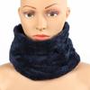 Fabricantes al por mayor de bufandas y gorros de lana gruesa de doble capa tres en uno para exteriores, resistentes al viento y cálidos, para otoño e invierno