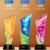 Troféu e medalha de cristal personalizados com gravação, presentes de agradecimento para estudantes e crianças, base redonda de vidro, formato octogonal, lembrança de aposentadoria e formatura