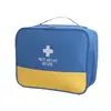 Bolsa Portátil Popular para Armazenamento Médico, Kit de Primeiros Socorros para Casa e Viagem, Bolsa Organizadora de Medicamentos de Emergência com Compartimentos Múltiplos em Tecido Oxford