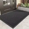 Felpudo de entrada, felpudo de malla elástica, felpudo exterior, alfombra de entrada para villa, alfombrilla impermeable y antideslizante