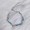 Pulseira Puxar Onda Azul Feminina Doce Cool Nicho Design Exquisito Senso Pulseira Exquisita Combina Com Tudo Acessórios Senso High-end