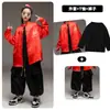 Día de Año Nuevo ropa para niños estilo chino ropa de actuación para niños Hanfu para niñas moda nacional Longteng moda hip hop ropa de actuación otoño