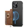 Adecuado para Funda de Teléfono Móvil Apple Magsafe Soporte Magnético para Tarjetas Soporte de Anillo iPhone 16/15 Exquisito Soporte para Tarjetas