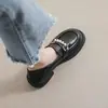 Mocassins, Slip-Ons Macios da Moda, Novos Sapatos Baixos 2026, Combinando com Saias, Sapatos Pequenos de Couro, Sapatos Femininos Estilo Britânico