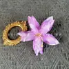 Flor Artificial Flor de Lirio Pequeña Cabeza de Flor de Lirio Perfumada Material para Guirnalda Hecha a Mano DIY Decoración de Pared de Fondo para Boda Flor