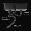 Fregadero de acero inoxidable 304 nano, lavabo de cocina color dorado, bajo encimera, fregadero individual grande, fregadero doble engrosado, lavabo pequeño para lavar platos
