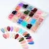 Piezas de Arte para Uñas de Nueve Cuadrículas Procesamiento Personalización Basada en Fotos y Muestras Pegatinas de Uñas Postizas Multicuadrícula Uñas Portátiles Personalizadas Venta al por Mayor