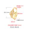 Hebilla colgante DIY con incrustaciones de cera de abeja Ámbar jade hebilla colgante Buda Guanyin hebilla colgante de jade