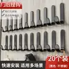 Ganchos adhesivos fuertes, no requieren taladro, para cocina y baño, montados en la pared detrás de las puertas, ganchos adhesivos de alta resistencia para dormitorios, ganchos adhesivos para ropa